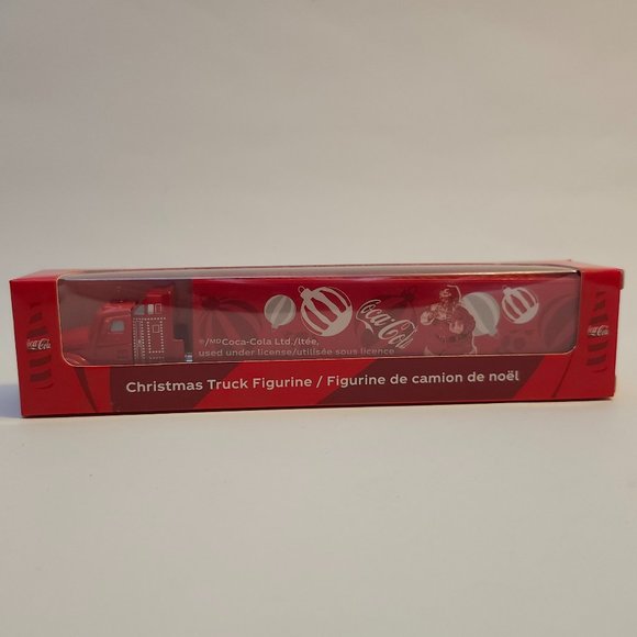 BNIB Coca Cola Christmas Truck Figurine BRAND NEW 2023 COCA COLA CHRISTMAS - Picture 1 of 6
